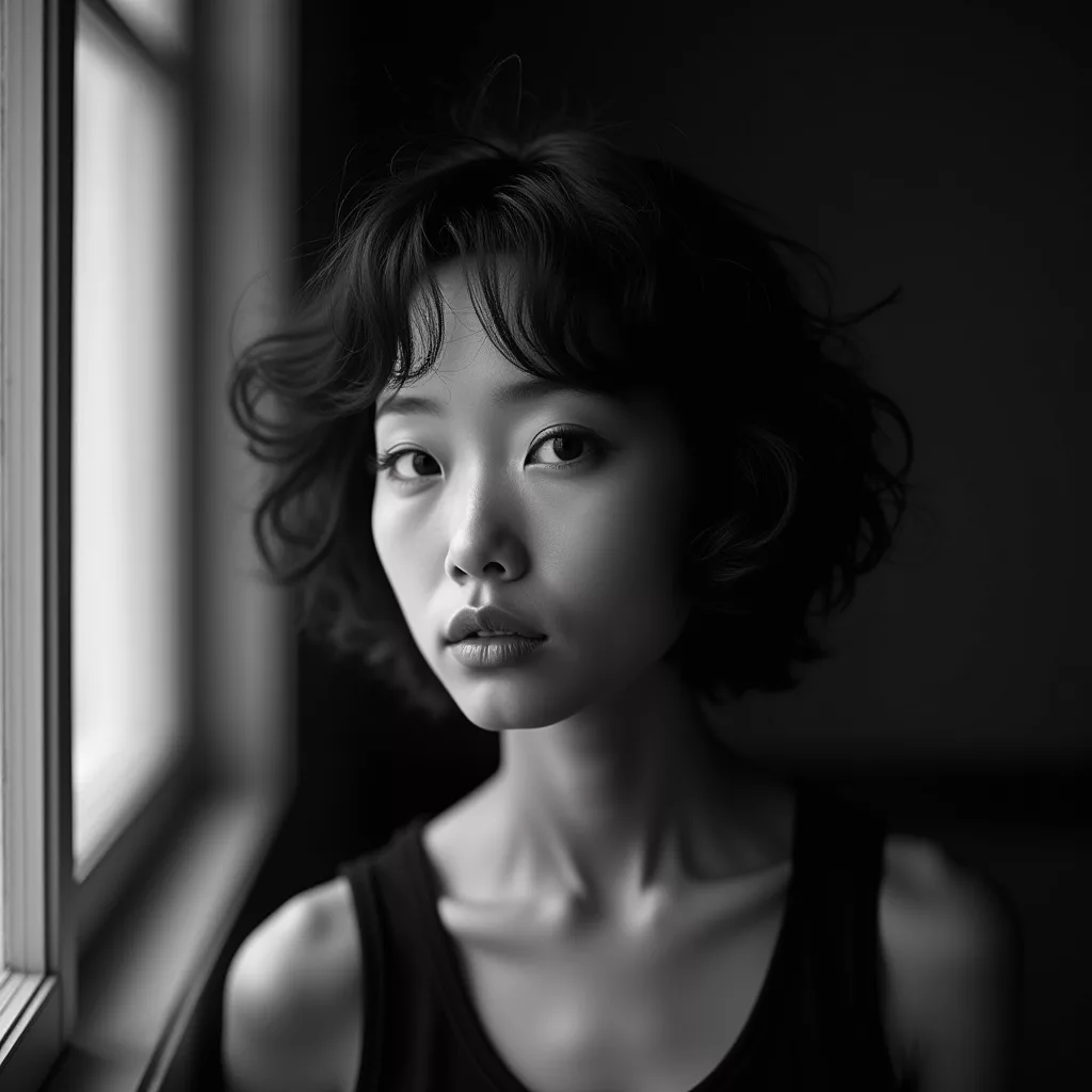 Portrait of photographer Kazu Mori